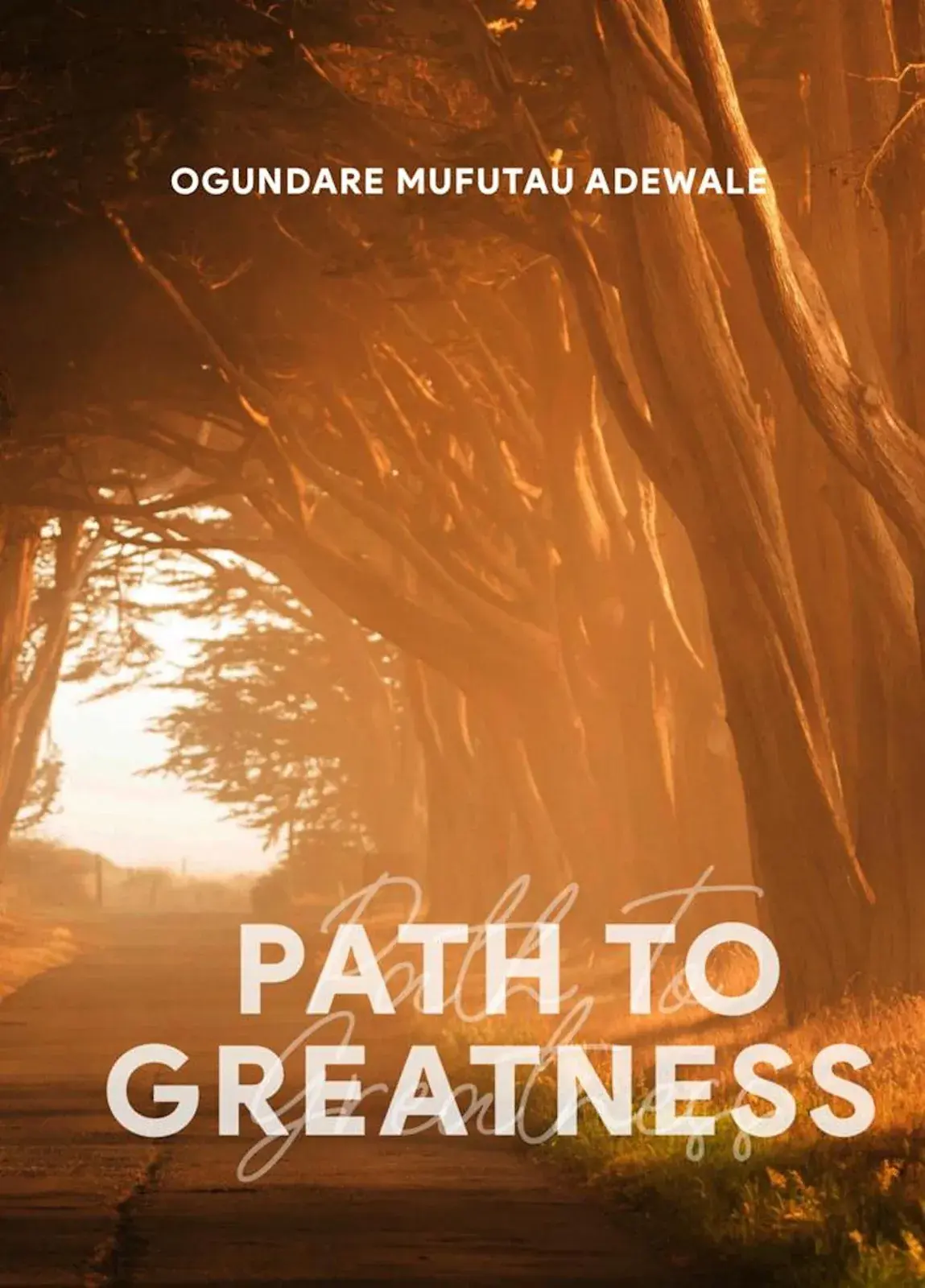Path to Greatness by Ogundare Mufutau Adewale – book cover
