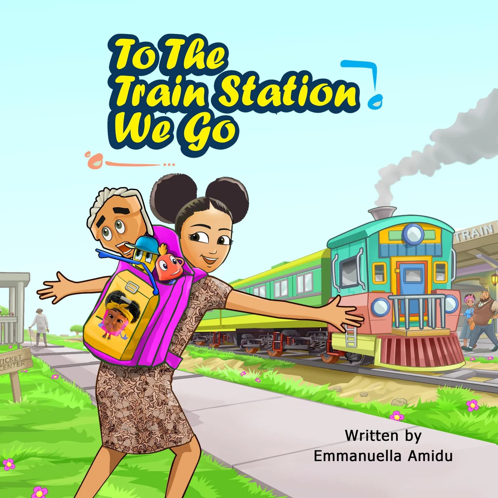 To The Train Station We Go by Emmanuella Amidu – book cover