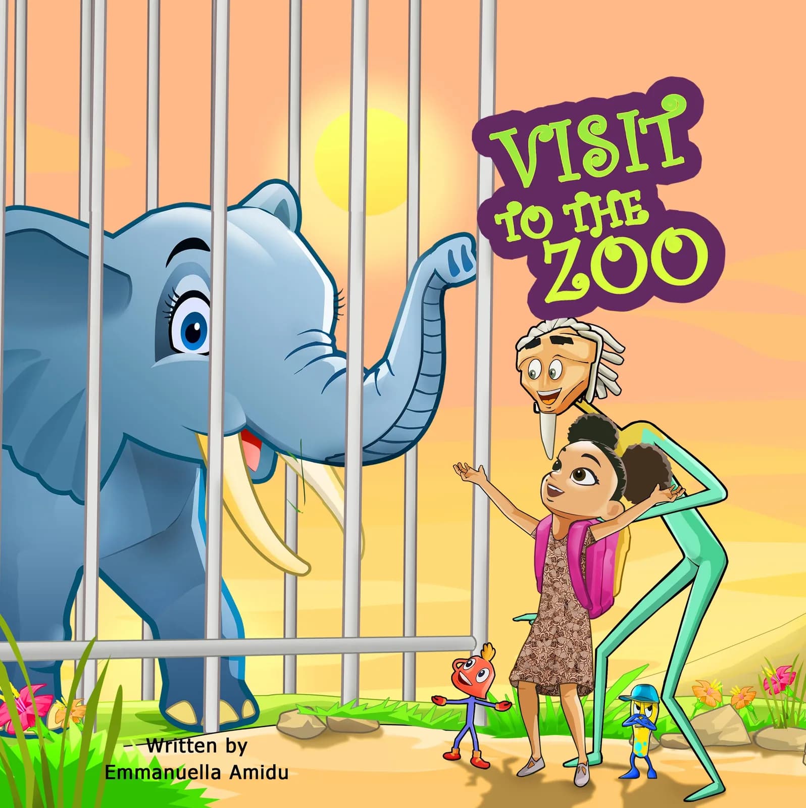 Visit to the Zoo by Emmanuella Amidu – book cover