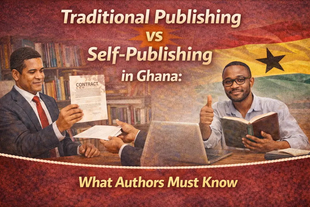 Traditional Publishing vs Self-Publishing in Ghana: What Authors Must Know