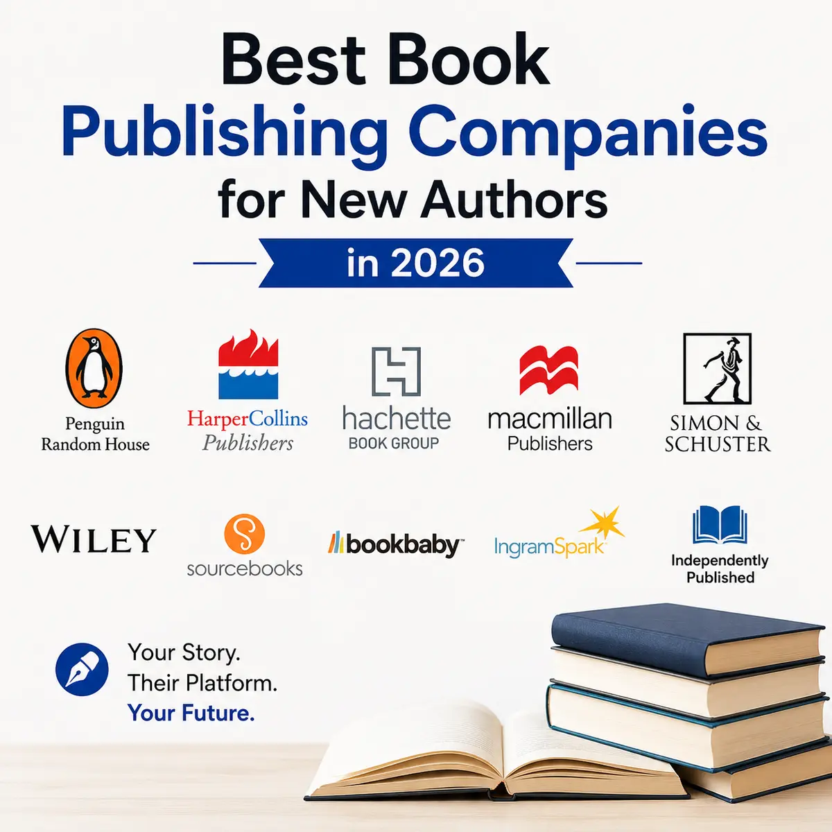 Best Book Publishing Companies for New Authors in 2026