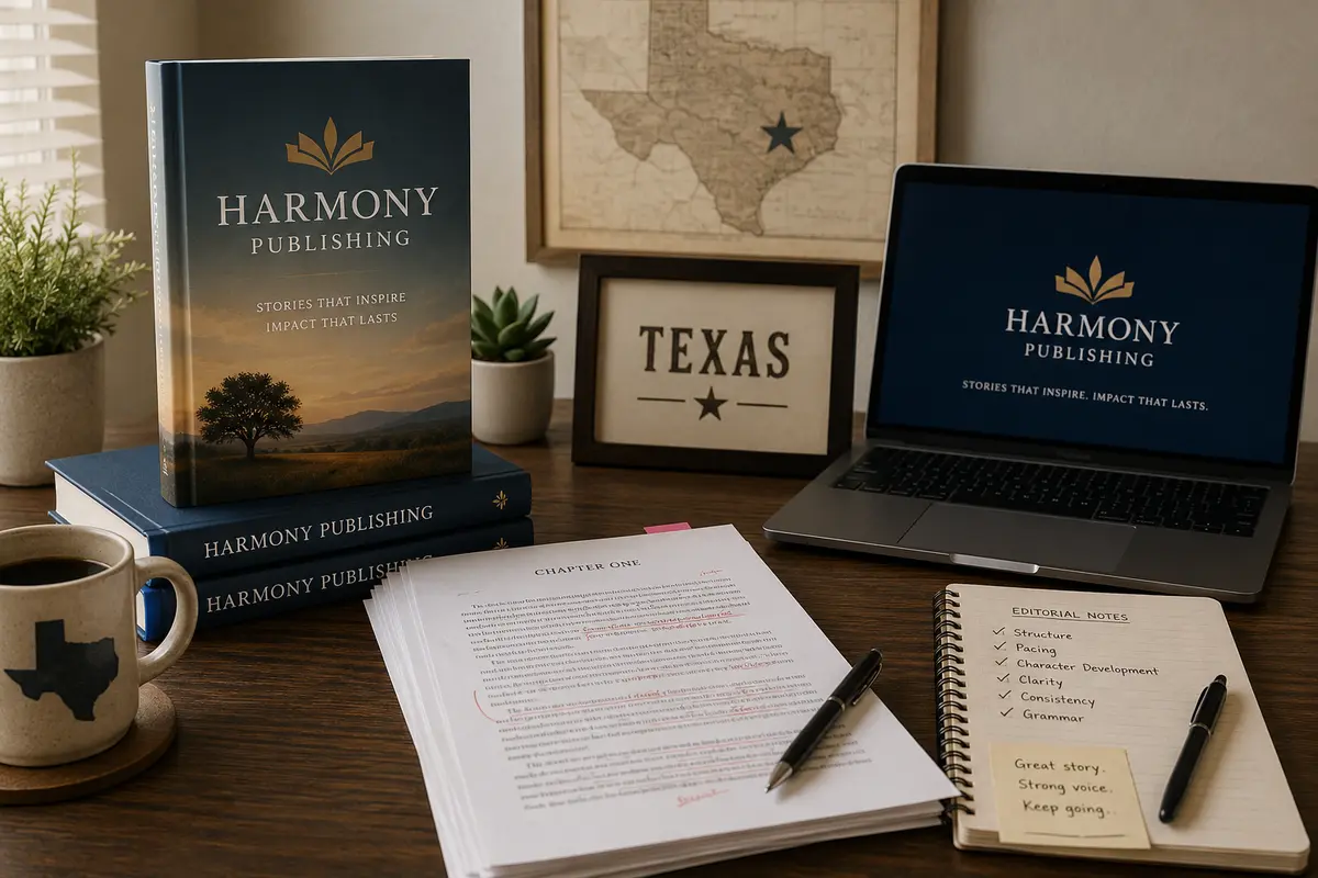 Self-Publishing and Book Printing Services for Texas Authors