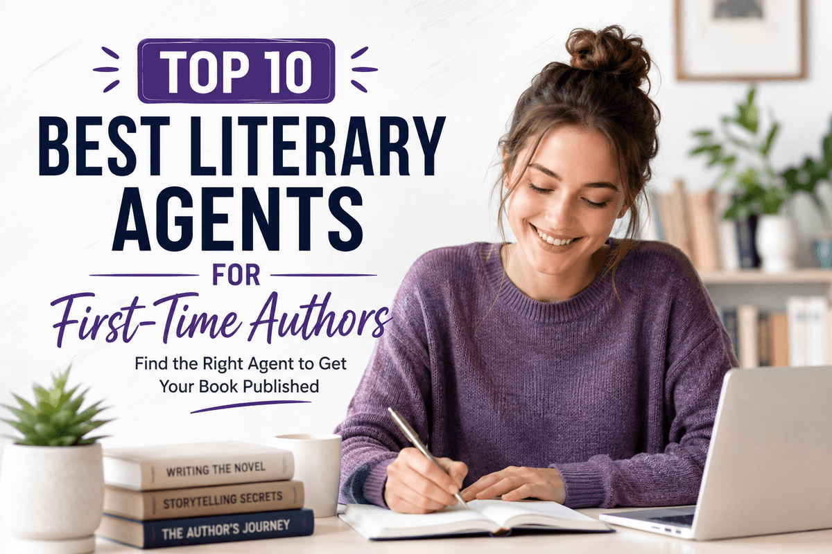 Top 10 Best Literary Agents for First-Time Authors